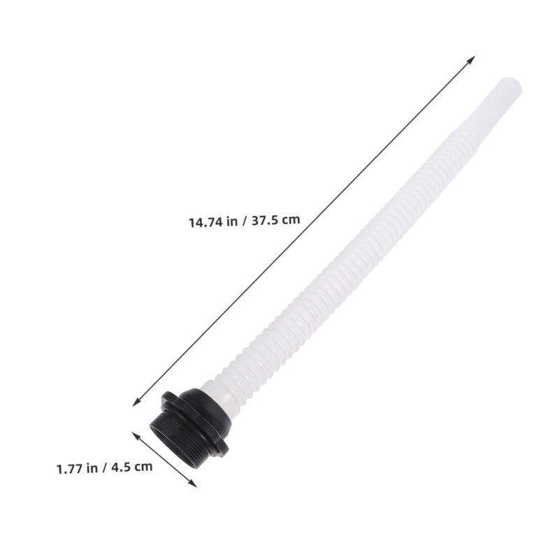 2pcs Plastic Oil Transfer Tube Set With Precision Spout For Fuel Cans Automotive Use - Image 3