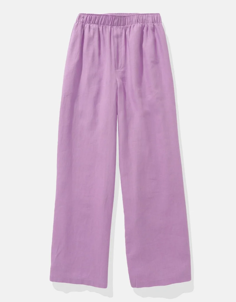 امريكان ايجل بنطلون سهل الارتداء من مزيج الكتان