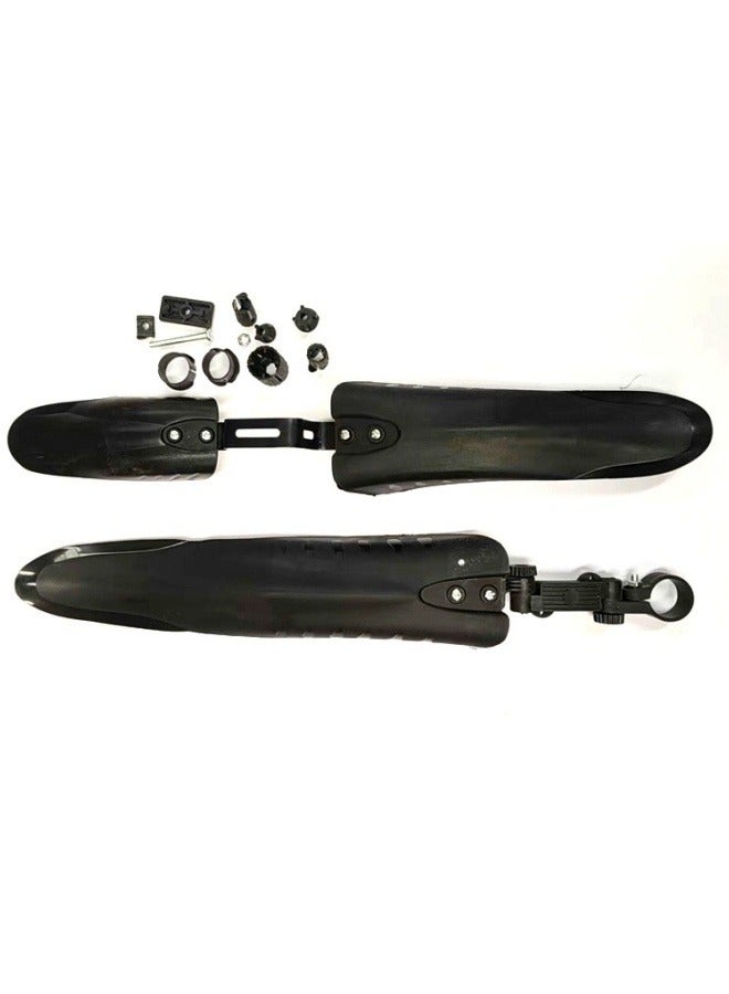 Bike Fender Set with DIY Reflective Tape, Quick Release Adjustable Bicycle Fenders, 3 Parts-Universal Full Cover Thicken Widen, Front/Rear Mud Guards Fit for MTB Mountain Road Bike ﻿ - Image 4