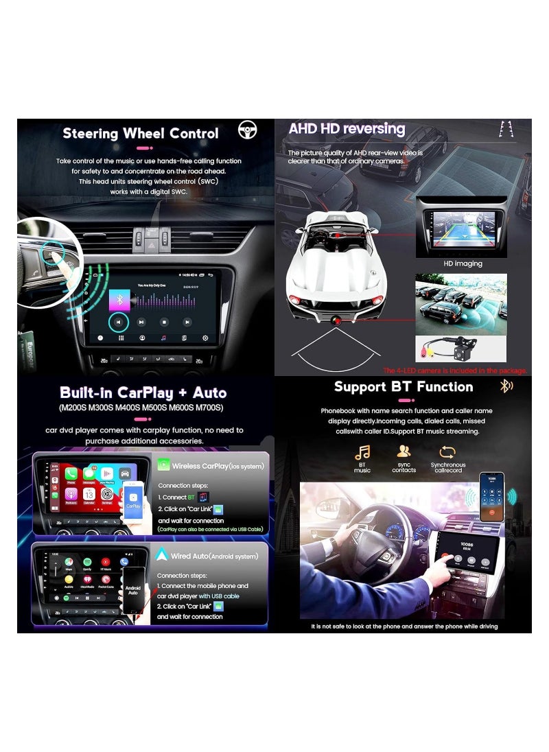SHEZA STAR Android Screen For Mitsubishi Outlander 2017 To 2022 Auto AC 2GB RAM 32GB ROM Support Apple Carplay Android Auto FHD Touch Screen 10 Inch built In BT USB Radio WiFi Play Store Backup Camera included  - Image 3