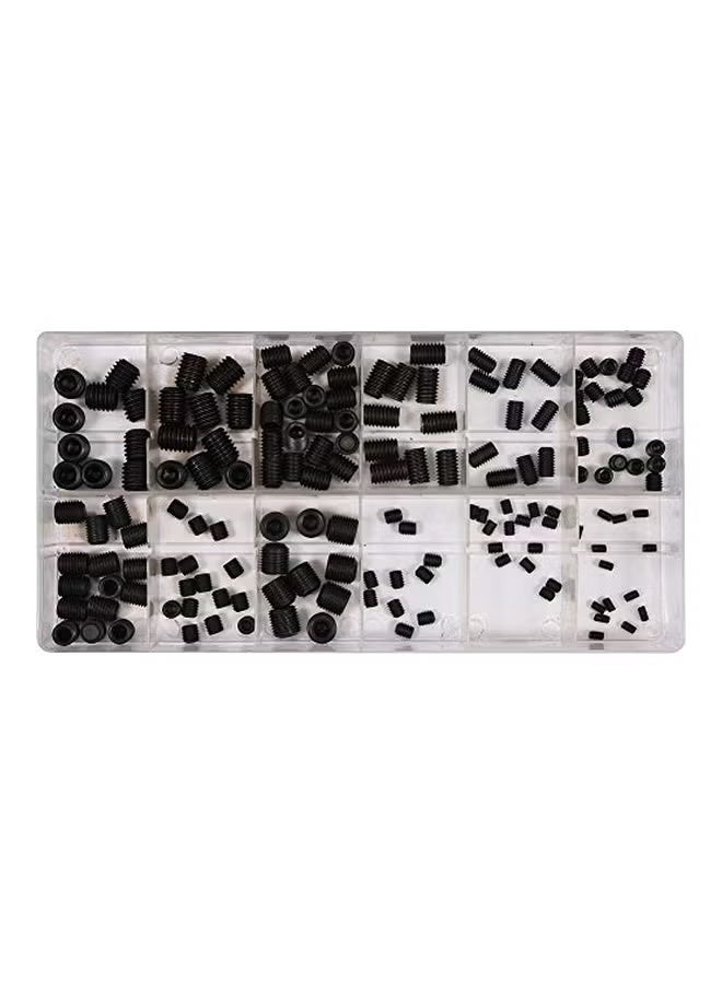 Yato 160-Piece Headless Screw Black