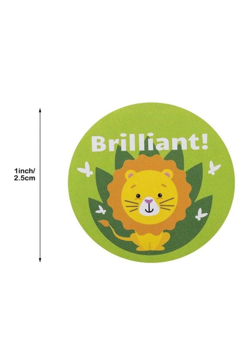 Grab Mantra Remarks Stickers For Teachers 2 Rolls 16 designs 1000Pcs - Image 2