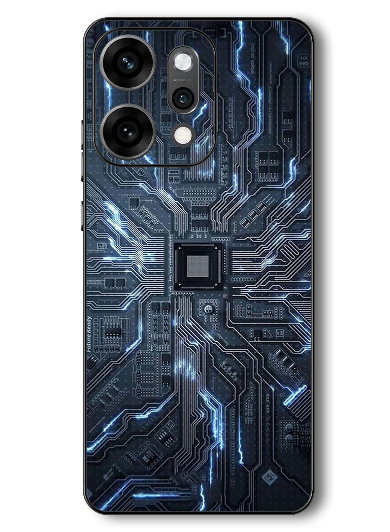 Theodor Case Compatible with Oppo Reno 14 Pro 6.83 Inch Protection Shockproof Bumper Cover Hardware Circuit - Image 1