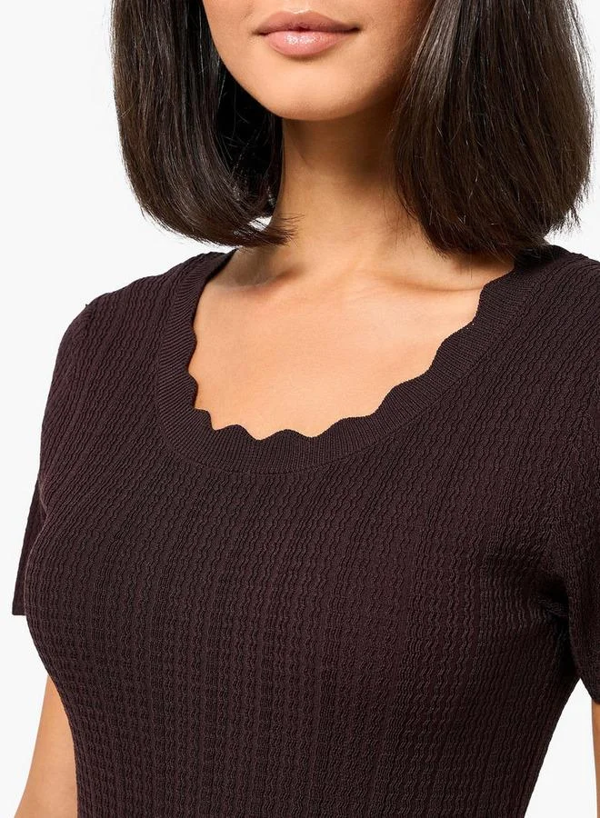 2Xtremz 2Xtremz Tiered Midi Dress