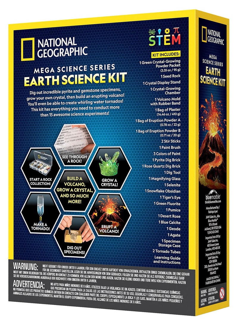 NATIONAL GEOGRAPHIC Mega Science: Earth Science Kit - Image 5