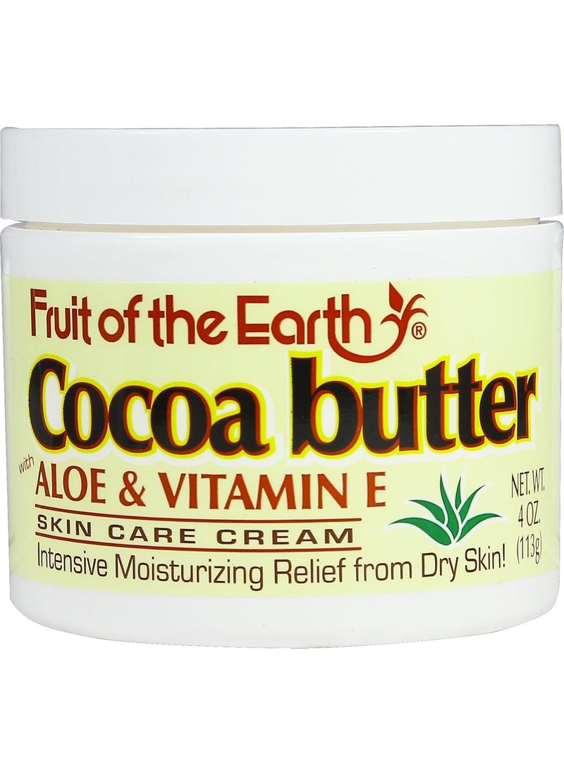 Fruit of the earth Fruit of the Earth Cocoa Butter Cream Jar 4 oz 