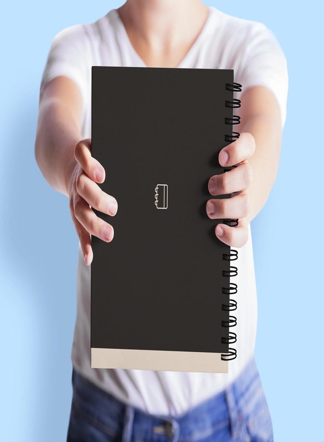 tinywalk مفكرة صغيرة للكتابة اليومية (غلاف لامع/مقاس A5) دفتر ملاحظات فارغ، مناسب للأطفال، العمل المكتبي، الطلاب، المعلمين، وتدوين الملاحظات - Image 3