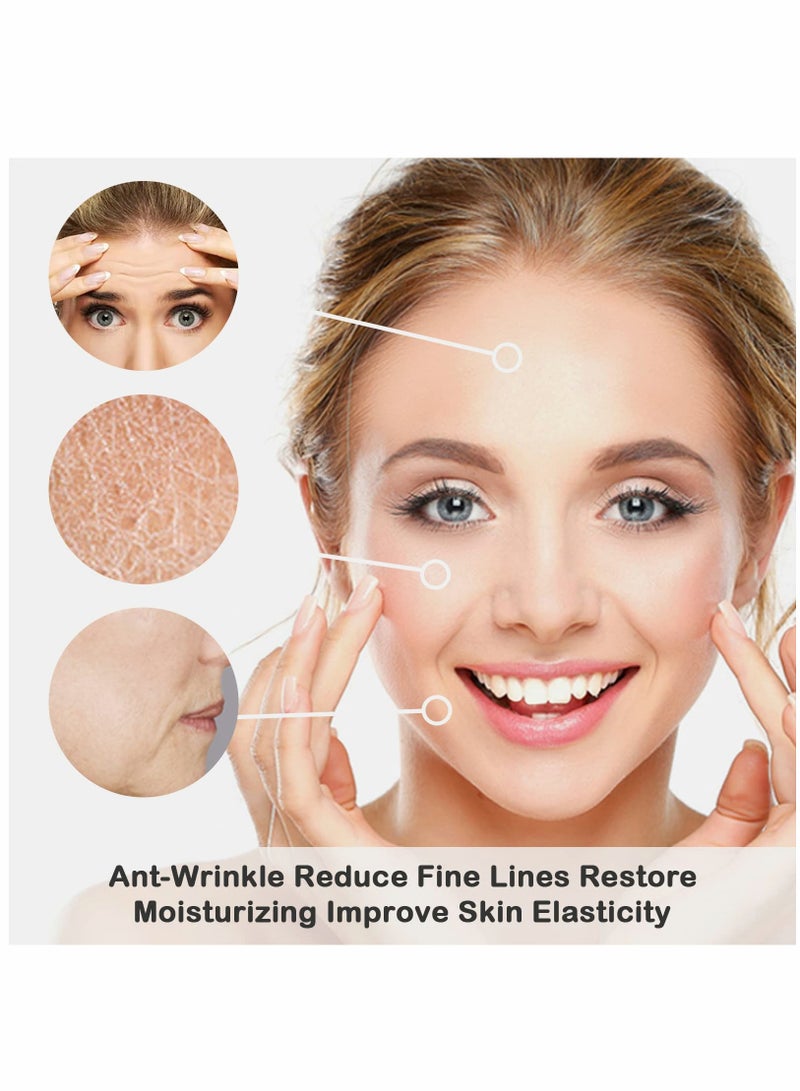 Zikra V-Shape Mask, Hanging Ears Hydrogel Line V, Lifting and Contouring Facial Line, Suitable for Double Chin Reduction, Facial Lifting - Image 5