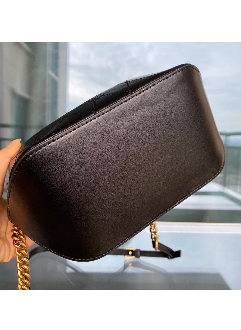 Pinko Bucket-shaped Embossed Crossbody Shoulder Bag 21*15*9.5cm - Image 5