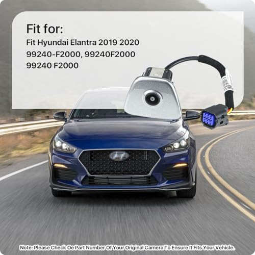 GreenYi 99240-F2000 Rear View Camera for Hyundai Elantra 2019 2020, OE Backup Camera Replaces 99240F2000, 99240 F2000 by GreenYi - Image 2