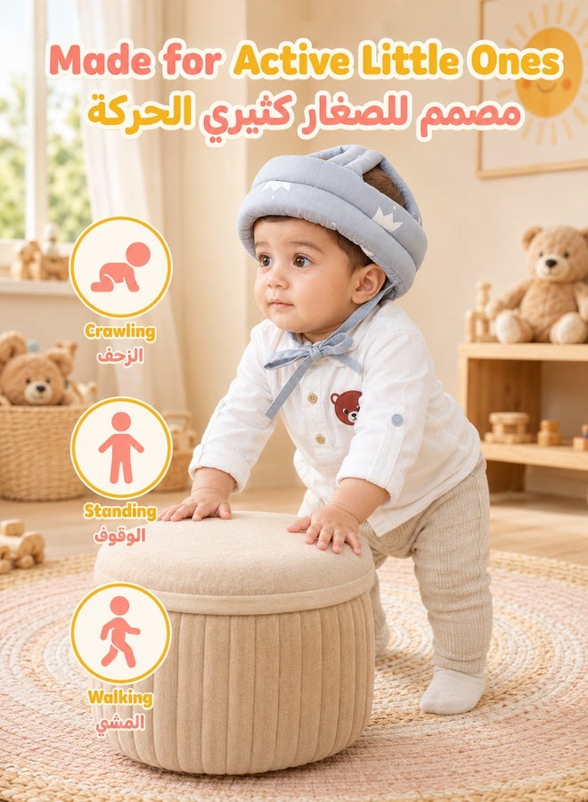 والالا خوذة رأس للأطفال الرضع خوذة أمان للأطفال قبعة حماية للرأس - Image 3