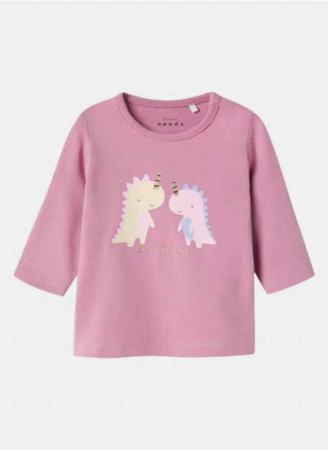 NAME IT name it Baby Girls Vubie Longsleeve Top  - Image 1