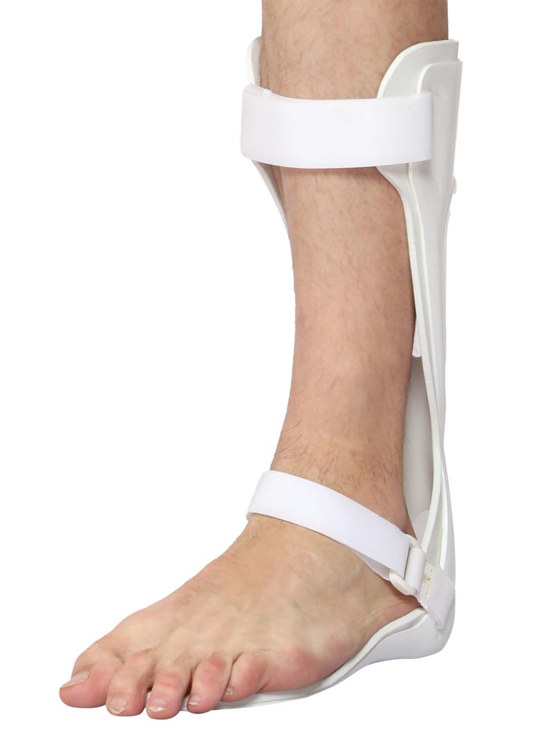 SpiffySky AFO Splint | Ankle Foot Orthosis Support | Foot Drop Splint | Orthotics Ankle Foot Brace Stabilizer (L-Right) - Image 1