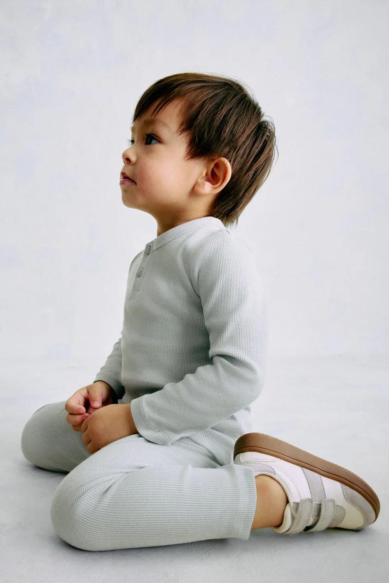 H&M 2-pack cotton Henley tops