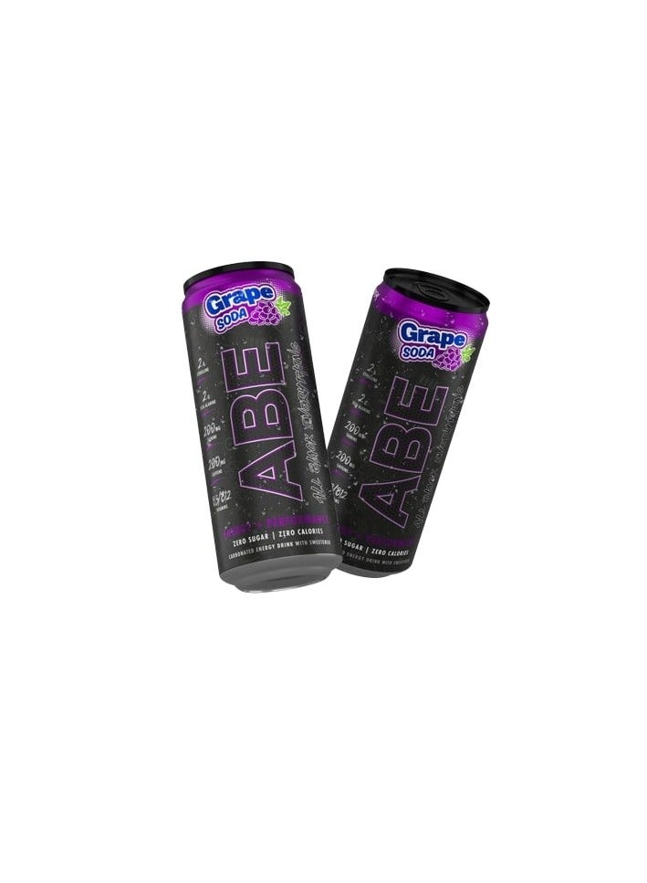 Applied Nutrition Abe Energy Plus Performance Pre-Workout Drink Graper Soda 330Ml  - Image 5