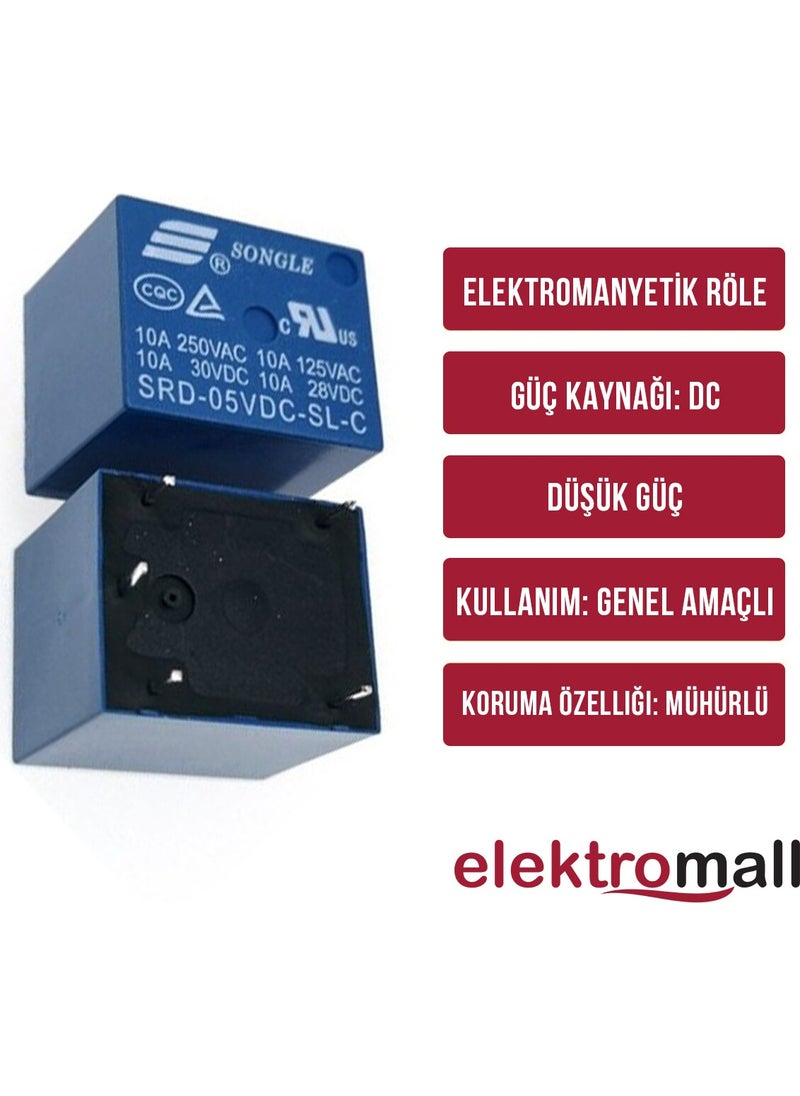 SRD-12VDC-SL-C - 12V Relay 10A 5pin (3 Pieces) - pzsku/ZF54B78CF3C2B02C53D62Z/45/_/1730529652/3e27afee-a1bf-4724-81c7-515cfee4633c