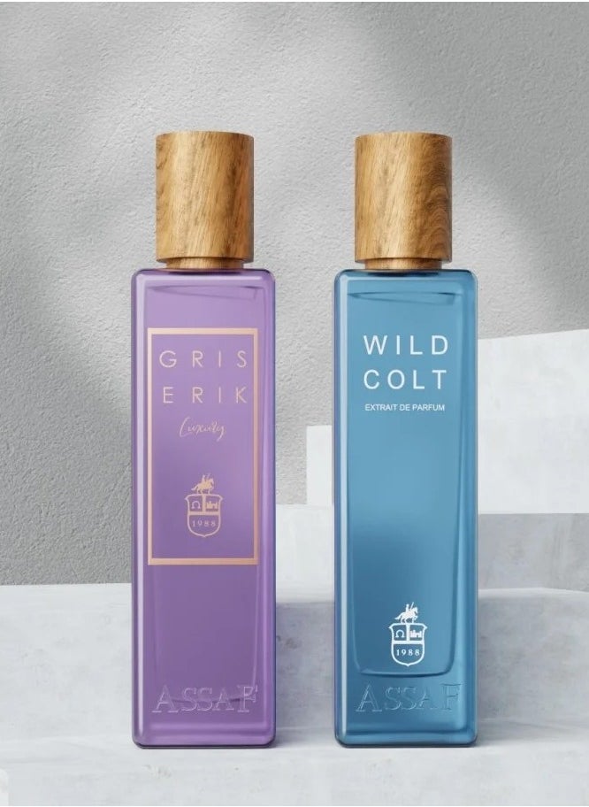 ASAAF Two perfumes from Assaf Wild Cold 200 ml + Grace Eric 200 ml 