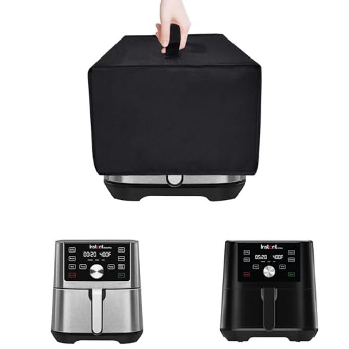 NUENSS-ROR Air Fryer Cover Waterproof Heat-Resistant Dust-proof Airfryer Dust Cover Case for Instant Vortex Plus 6QT XL Air Fryer, 6-in-1ä¸¨Instant Vortex 6QT XL Air Fryer, 4-in-1(13.8"DÃ—16.9"WÃ—11.8"H)