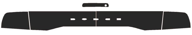 SlickMod غطاء تظليل فينيل مقصوص مسبقًا لمصابيح خلفية دودج تشارجر 2011-2014 (20% دخان داكن) - Image 1