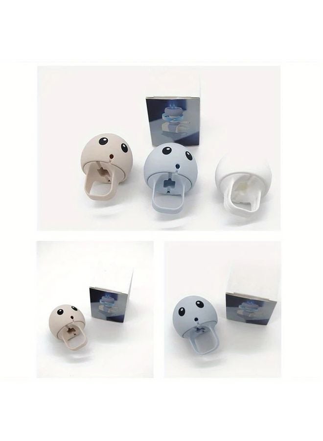 Pink Cartoon Silicone Cable Winder Organizer For Chargers Earphones Cellphone Cords - Image 5