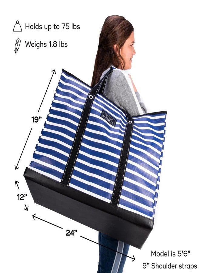 SCOUT 4 Boys Bag, Extra Large Water-Resistant Family Utility Tote with Zip Closure, Nantucket Navy, X-Large - Image 2