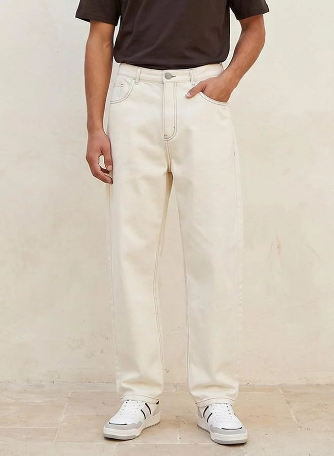 Lee Cooper Baggy Fit Cotton Jeans