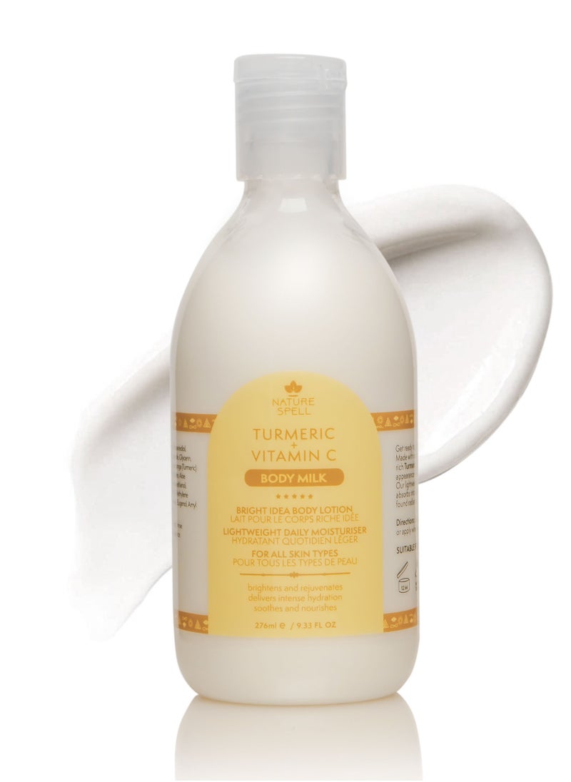 Nature Spell Body Lotion With Vitamin C And Turmeric 276ml  - Image 1