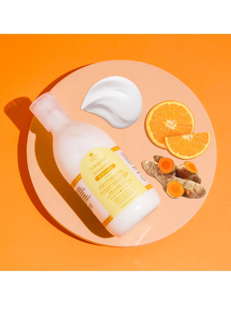 Nature Spell Body Lotion With Vitamin C And Turmeric 276ml  - Image 2