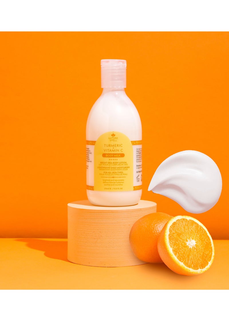Nature Spell Body Lotion With Vitamin C And Turmeric 276ml  - Image 3
