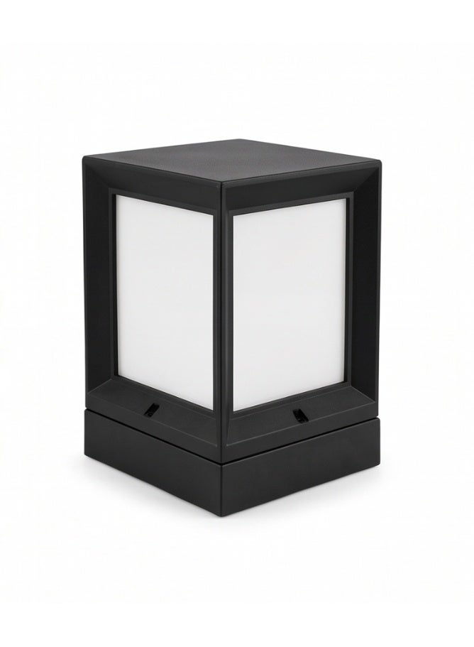 مصباح أرضي مودرن للحدائق والممرات مقاوم للماء IP65 - دواية E27 - ألومنيوم مقاوم للصدأ - Image 5