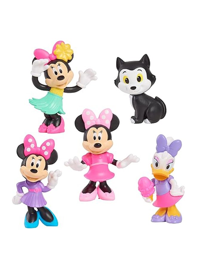 Minnie Mouse 5 Pack Figures Deluxe Packaging  - Image 2
