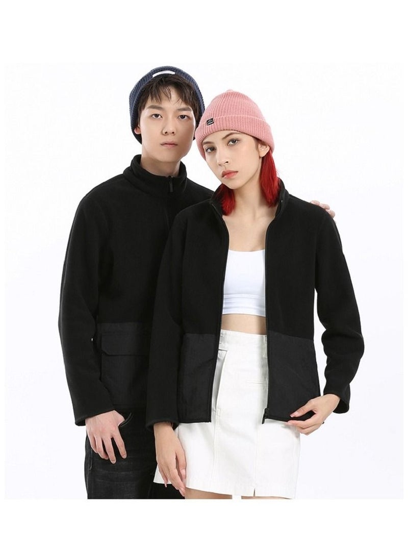 Loquat Wear A Reversible Fleece Overcoat On Both Sides  - Image 2
