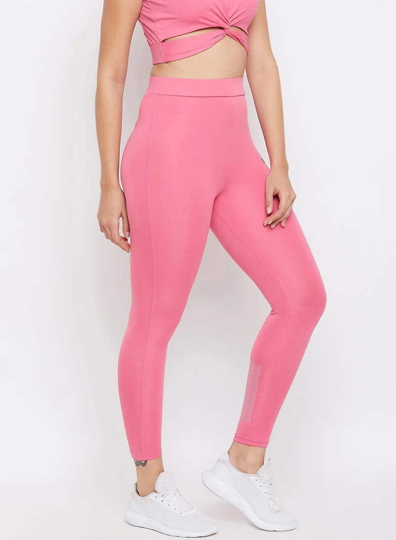 Clovia Snug Fit Active Ankle Length Tights
