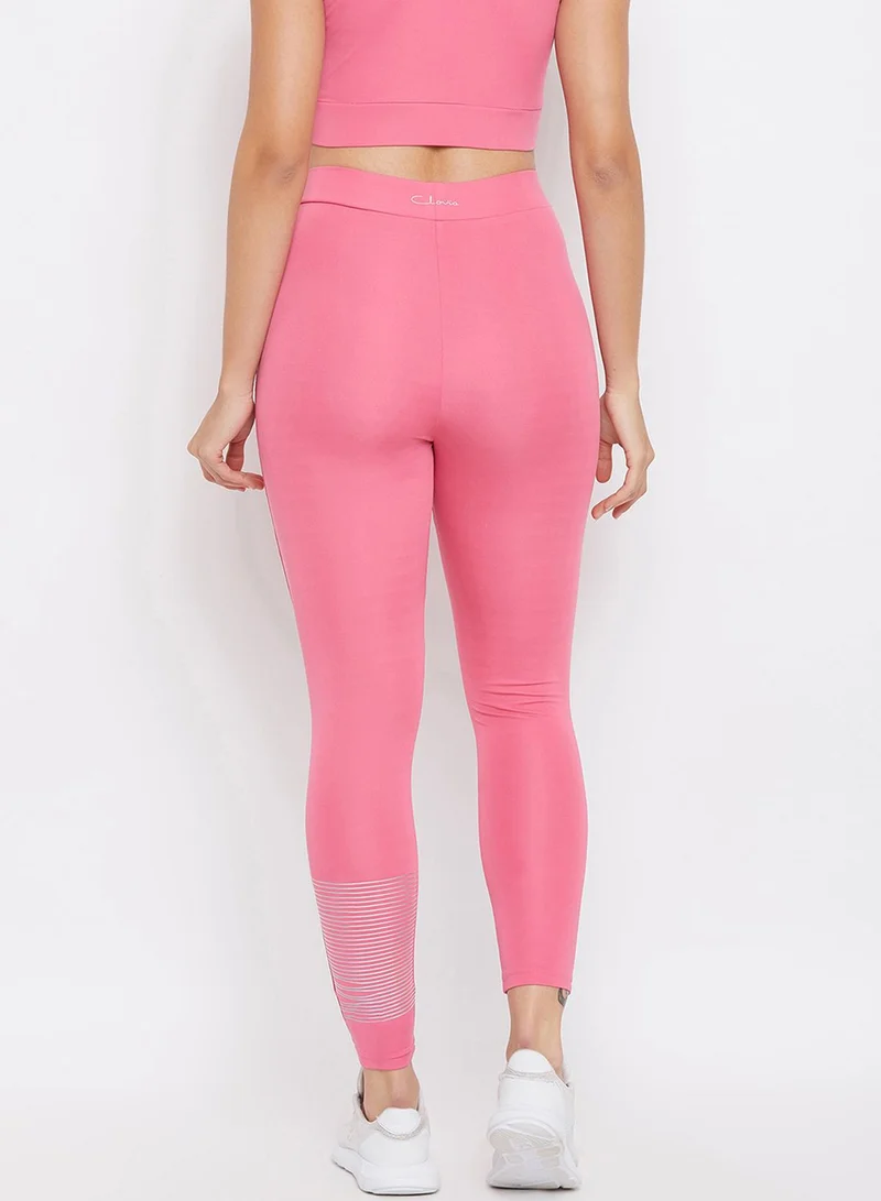Clovia Snug Fit Active Ankle Length Tights
