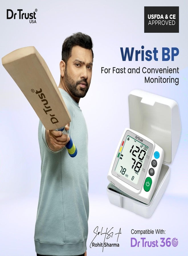 Dr Trust Digital Blood Pressure Monitor Wrist BP 109 - Image 2