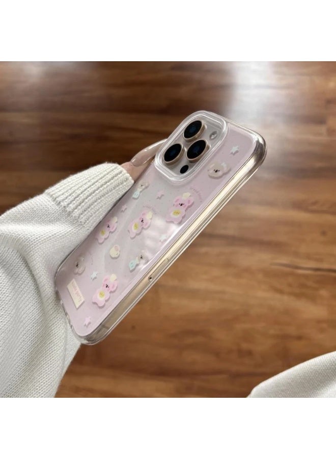 NIBEMINENT Sweet Pink Koala Protective TPU Case Cover For iPhone 15 Pro Max - Image 2