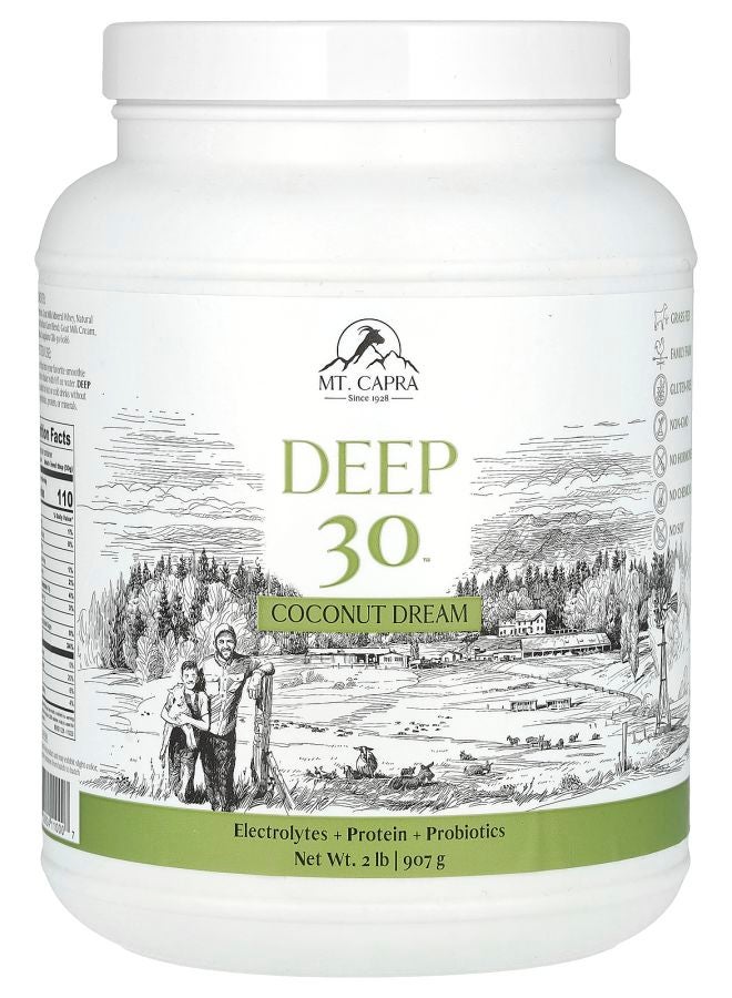 MT. CAPRA SINCE 1928 Deep 30™ Coconut Dream 2 lb (907 g)