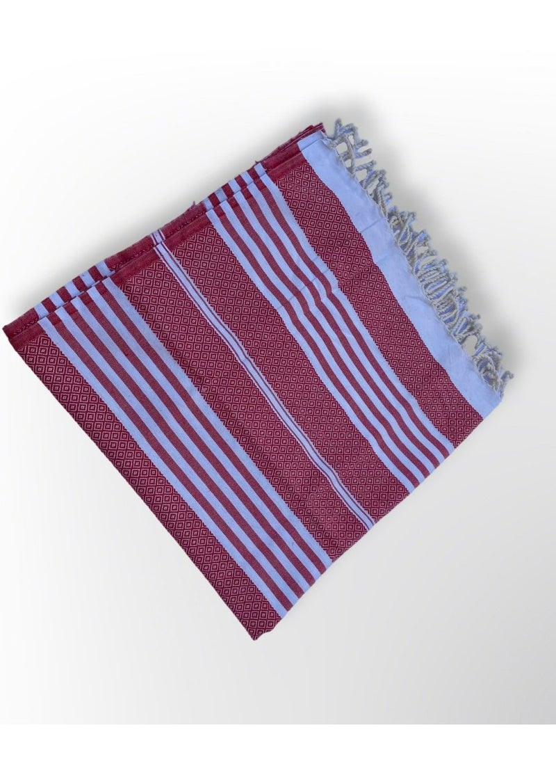 Mediterranean Essence Beach Towel  Red - Image 3