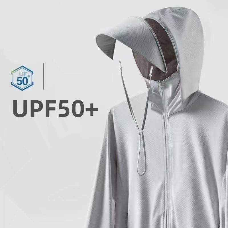 MJ STYLE UPF50+ UV-Protective Lightweight Sun-Screening Jacket for Men and Women - Image 2