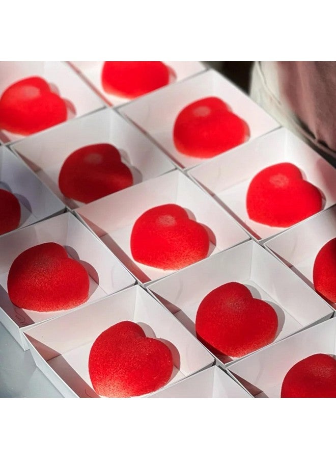 UOUYOO 6 Holes Heart Shaped Silicone Mold For Chocolate Cake Jelly Pudding Valentine'S Day - Image 3
