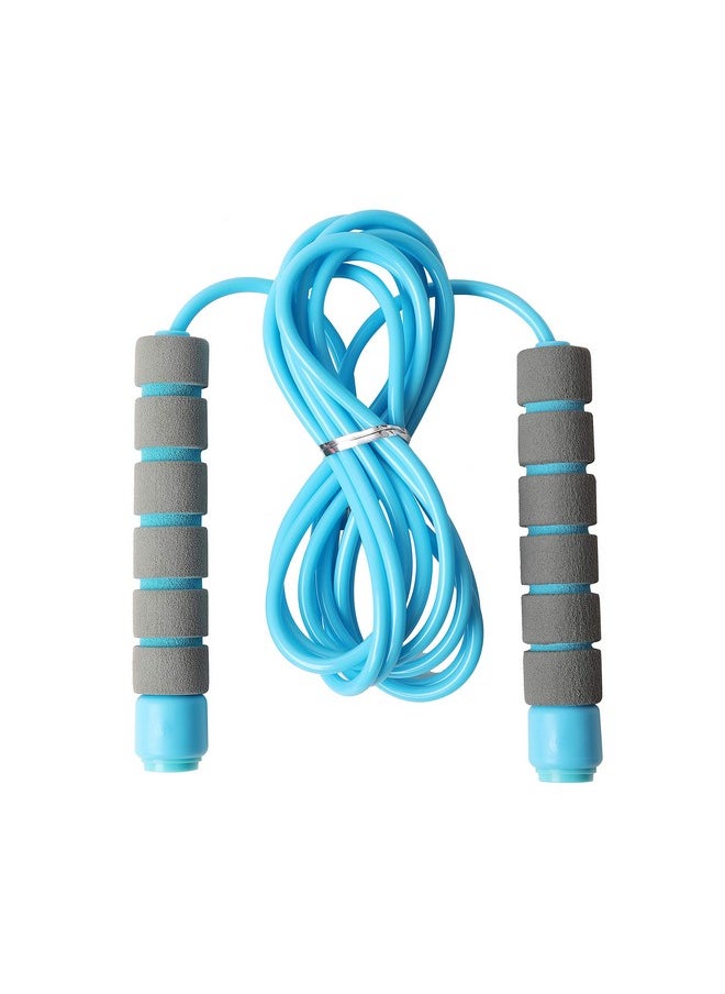 BETTERLINE Blue Adjustable Jump Rope and Detachable Hula Hoop for Kids, Teens and Adults - Adjustable Jump Rope up to 9 Feet - Hoola Hoop Adjustable 24 Inches to 28 inches Diameter  - Image 5