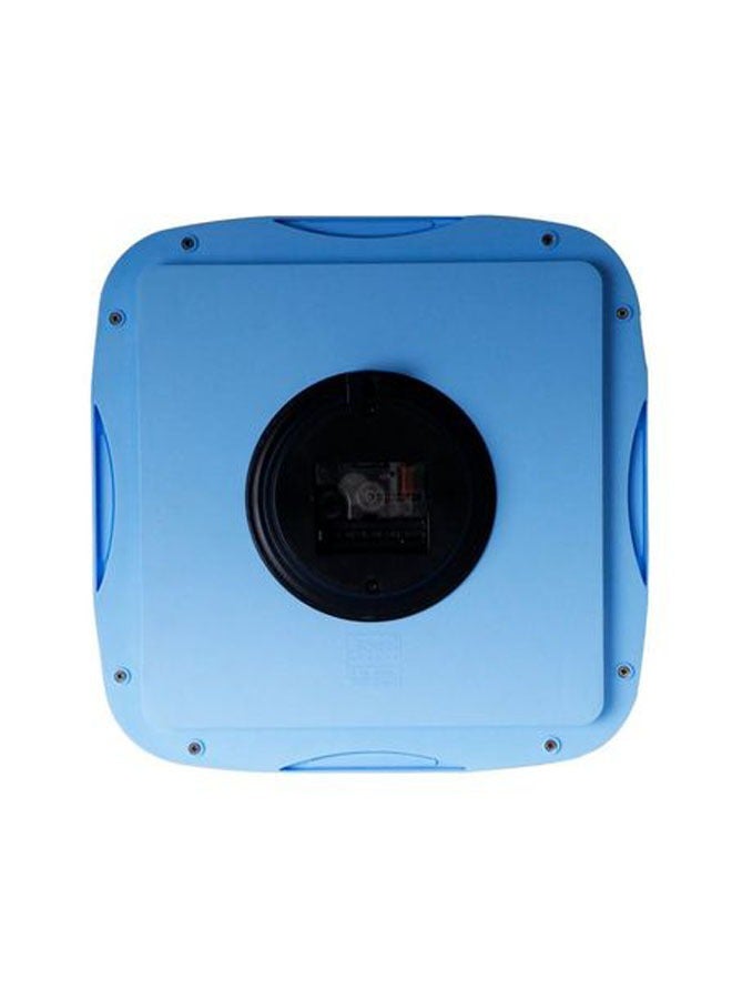 Sonera Wall Clock -9751-Analog -Quartz -White With Baby Blue Color - Image 2