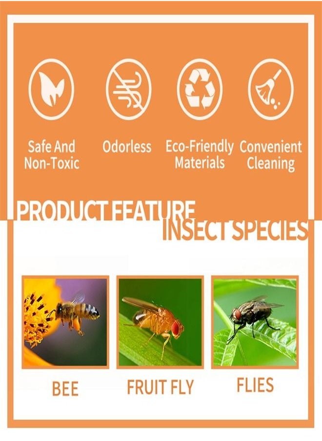 Generic Fruit Fly Trap Insect Catcher Bee Trap Hanging Fly Catcher Insect Trap  - Image 5