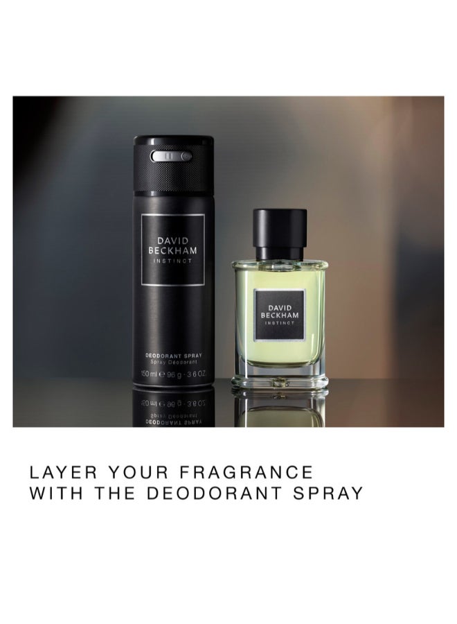 David Beckham Instinct Deodorant Body Spray 150Ml - Image 5