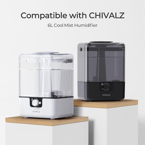 CHIVALZ Humidifier Replacement Filters 10 Pack, Aroma Pads 10 Pack, Compatible with YZY6001 Humidifier, Improve Humidification Efficiency, Aroma for Home Bedroom - Image 2