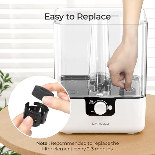 CHIVALZ Humidifier Replacement Filters 10 Pack, Aroma Pads 10 Pack, Compatible with YZY6001 Humidifier, Improve Humidification Efficiency, Aroma for Home Bedroom - Image 4