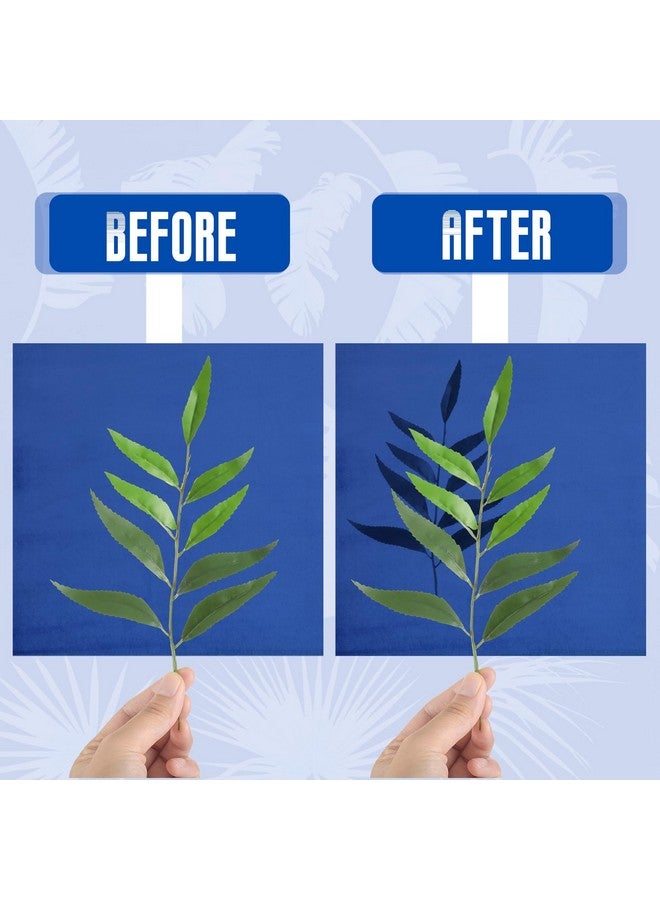 Eersida 60 Sheets Cyanotype Paper Sun Print Paper Kit Colorful Sun Paper Solar Print Paper High Sensitive Solar Drawing Paper 3.9 x 3.9 Inches Sun Art Paper Kit for Adults Crafts DIY Project - Image 5