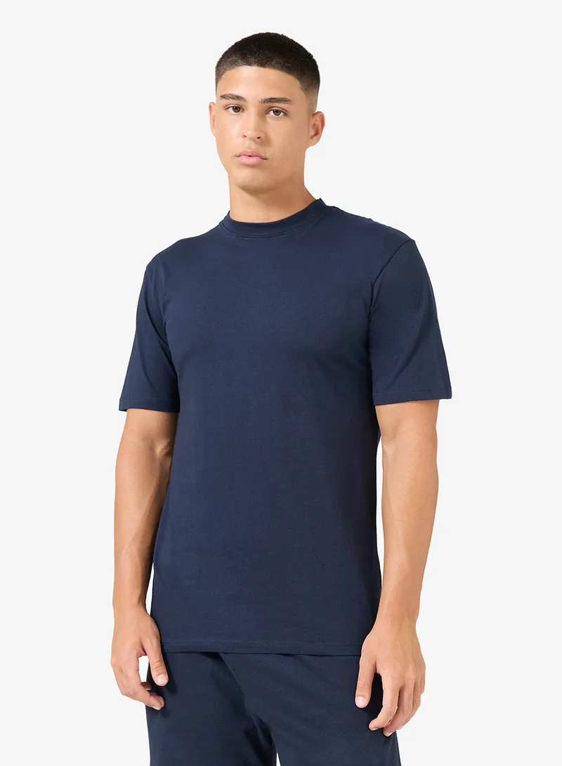 Seventy Five  Nightwear T-Shirt & Shorts Set for Men | Best Price UAE