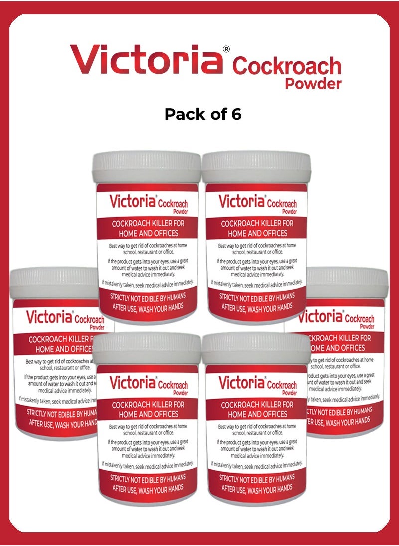 Victoria Cockroach Powder Safeguarding Your Living Spaces Pack Of 6 