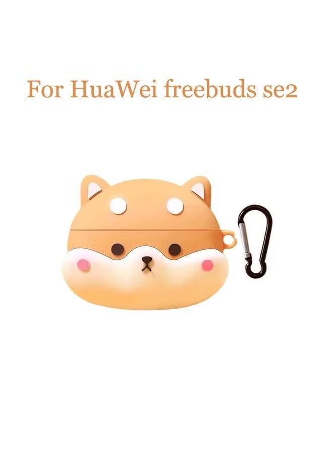 Huawei FreeBuds SE 2/SE 3 Premium Protection Case Cover - Yellow - Image 1